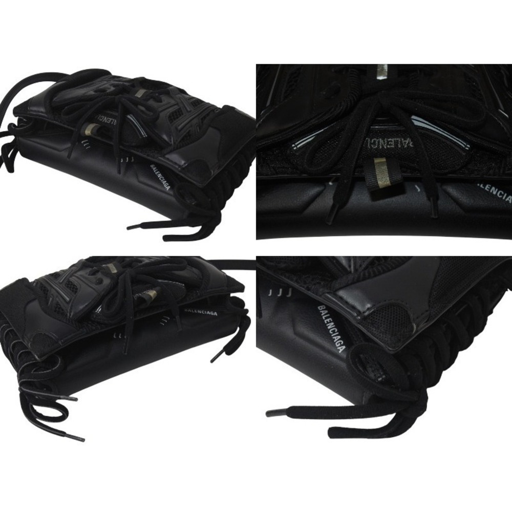 BALENCIAGA Sneaker Headphone Holder Shoulder Bag Black - Picture 4 of 7